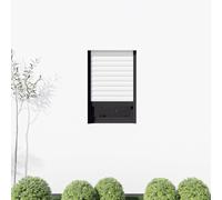 Volet roulant 80x120 cm, volet roulant intégré, basique, pvc, blanc, 800 x 1200 mm ou sur mesure