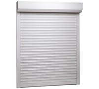 Volet roulant Aluminium 100 x 130 cm Blanc