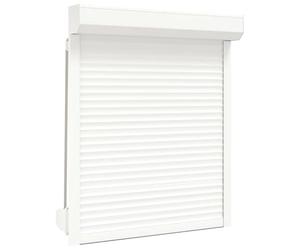 Volet roulant aluminium 100x120 cm blanc