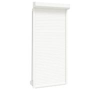 Volet roulant aluminium 100x210 cm blanc