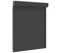 Volet roulant aluminium 120x150 cm anthracite