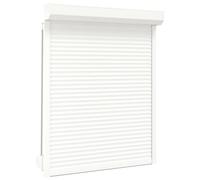 Volet roulant aluminium 120x150 cm blanc