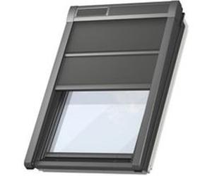 Volet roulant souple pour fenêtre de toit, gris anthracite, à énergie solaire, l.55 x H.78 cm, Velux SSS CK02 0000S