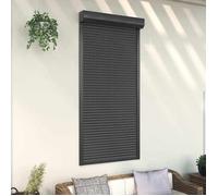 Volet roulant - vidaXL - Aluminium - 100x210 cm - Anthracite - Haute stabilité au vent