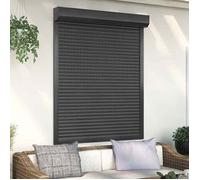 Volet roulant - vidaXL - Aluminium - 120x150 cm - Anthracite