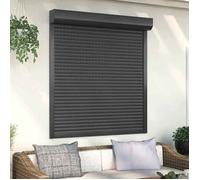 Volet roulant - vidaXL - Aluminium - 130x140 cm - Anthracite