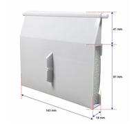 Volet skimmer pour piscines hors sol Starpool Recambios Skimmers. Starpool