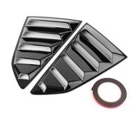 volets de fenêtre latérale arrière de voiture Pour Chevrolet Camaro 5e génération 2010-2013, becquet de fenêtre latérale de voiture, couvercle de volet de lunette arrière de voiture (noir mat)