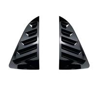 Volets des Vitres Latérales Arrière Garniture de couvercle de volet de lunette arrière de voiture, garniture de ventilation latérale de fenêtre pour VW Polo MK5 6R 6C 2011-2018 Volet Fenêtre Arrière V