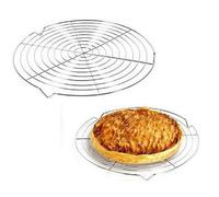 VOLETTE A GATEAU GRILLE INOX 32 CM USTENSILE PATISSERIE CUISINE
