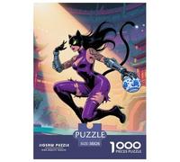 Voleur de Chat 1000 Pieces Puzzle Halloween Puzzle pour AdultesJeu Série pour La Décoration De La Maison Cadeau Difficile pour Les 38x26cm/1000pcs