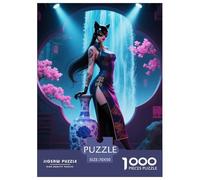 Voleur de Chat 1000 Pieces Puzzle Halloween Puzzle pour AdultesJeu The Art pour La Décoration De La Maison Le Cadeau Parfait pour La Famille Et Les Amis Jouets Défi 70x50cm/1000pcs