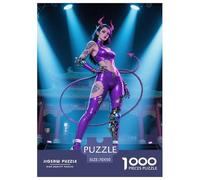 Voleur démon 1000 Pieces Puzzle Halloween Puzzle pour AdultesJeu The Art La Décoration Intérieure Cadeau Jouets Défi 70x50cm/1000pcs