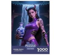 Voleur démon 1000 Pieces Puzzle Halloween Puzzle pour AdultesJeu The Art La Décoration Intérieure Le Cadeau Parfait pour La Famille Et Les Amis Jouets Défi 70x50cm/1000pcs