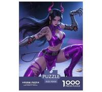 Voleur démon 1000 Pieces Puzzle Halloween Puzzle pour AdultesJeu The Art pour La Décoration De La Maison Cadeau Jouets Défi 70x50cm/1000pcs