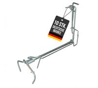 VoleX Wolff Lot de 10 pièges à campagnols en métal robuste contre les campagnols Facile à utiliser Réutilisable Lutte efficace contre les rongeurs nuisibles dans le jardin