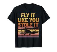 Volez comme Vous l'avez volé Pilot Rétro T-Shirt