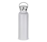 Volhoply 600ml Bouteilles D'eau en Acier Inoxydable Avec Poignée, Bouteille Isotherme à Double Paroi Avec Couvercle Anti-Fuite, Tasse Réutilisable en Métal Pour L'école, Randonneurs, Cadeaux