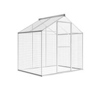 Volière D'extérieur Aluminium 178 X 122 X 194 Cm