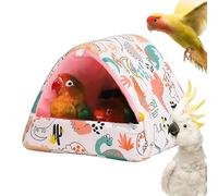 Voliera Abri Confortable - Rideau à Plumes pour Animaux domestiques, hamac Doux pour Cabine d'hiver Moelleux, Confort pour Une Nuit Calme, Retrait Suspendu Durable, Coin Relaxant
