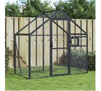vidaXL Volière aluminium 179 x 100 x 185 cm Anthracite