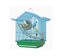 Volière Cage à Oiseaux écologique spéciale for la Maison, Grande Cage de Luxe, Villa(Blue)