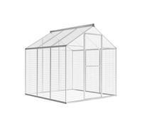 vidaXL Volière d'extérieur Aluminium 183 x 178 x 194 cm