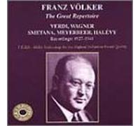 Volker, Franz - Repertoire