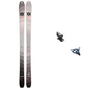 Volkl - Fixations de Ski de randonnée - Pack Rise 80 2024 en Aluminium - Gris Gris 156 cm,170 cm,175 cm,163 cm