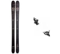 Volkl - Fixations de ski de randonnée - Pack Rise 88 High 2025 en Aluminium - Gris Gris 160 cm,170 cm
