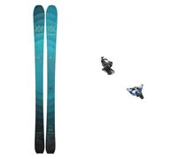 Volkl - Fixations de Ski de randonnée - Pack Rise Above 88 W 2025 en Aluminium - Bleu Bleu 149 cm,156 cm,163 cm