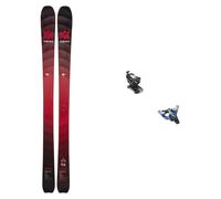 Volkl - Fixations de ski de randonnée - Pack Rise Beyond 96 2026 - Rouge Rouge 156 cm,163 cm,170 cm,177 cm,184 cm