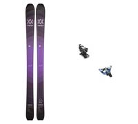 Volkl - Fixations de Ski de randonnée - Pack Rise Beyond 96 W 2023 en Aluminium - Violet Violet 156 cm,163 cm,170 cm
