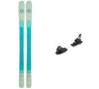 Volkl - Fixations de ski Freeride/Freestyle - Pack Blaze 86 Mint Green 2025 - Bleu Bleu 146 cm,152 cm
