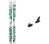 Volkl - Fixations de ski freeride/freestyle - Pack Revolt 114 2025 - Blanc Blanc 177 cm,184 cm