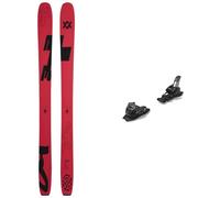 Volkl - Fixations de ski freeride/freestyle - Pack Revolt 114 Red 2026 - Rouge Rouge 191 cm,184 cm