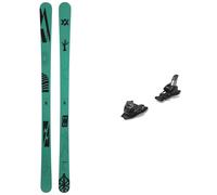Volkl - Fixations de ski freeride/freestyle - Pack Revolt 86 Green 2026 - Vert Vert 164 cm,156 cm,172 cm
