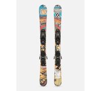 Volkl - Pack De Skis Mini Revolt Jr + Fixations 4.5 Vmot Jr Garçon Noir - Taille 108 - Noir