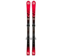 Volkl - Packs (skis + fix) - Skis de compétition - Racetiger SRC + vMotion 10 GW Black 2025 pour Homme - Taille 158 cm - Rouge Rouge 158 cm