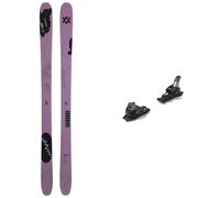 Volkl - Packs (skis + fix) - Skis freeride - Pack Revolt 96 Rose 2026 pour Homme en Bois - Violet Violet 165 cm