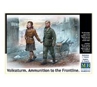 Volkssturm. Ammunition To The Frontline - 1:35e - Master Box Ltd.