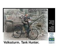 Masterbox Echelle 1 : 35 cm Allemagne 4 937,8-4 940,3 cm volkssturm Réservoir Hunter Kit de Construction (Gris)