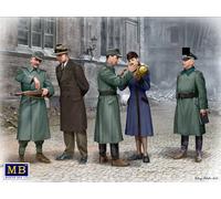 VOLKSTURM, GERMANY, 1944-1945 (5 Fig.) MASTER BOX 1/35 PLASTIC KIT