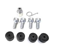 Volkswagen 000071597D Lot de 4 boulons de roue M14 antivol de roue