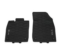 Volkswagen 11B06150282V Lot de 2 Tapis de Sol en Caoutchouc de qualité supérieure pour Toutes Saisons avec Inscription ID.4