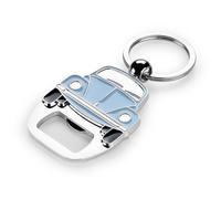 Volkswagen 1K6087010A Porte-clés Coccinelle Décapsuleur Porte-clés, bleu, Taille unique, Rétro