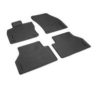 Volkswagen 2K806150082V Lot de 4 Tapis de Sol en Caoutchouc Toutes Saisons avec Inscription Caddy Noir