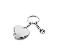 Volkswagen 33D087010A Porte-clés en forme de cœur avec cristaux Swarovski