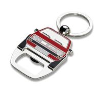 Volkswagen 3A3087010 Porte-clés avec décapsuleur Golf 1 GTI Rouge/Noir/Argent 54,5 x 39 x 3,6 mm Zinc moulé, noir/rouge, ca. 54,5 x 39 x 3,6 mm