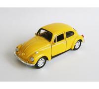 VOLKSWAGEN BEETLE Coccinelle VW Modèle réduit Voiture jouet 137(Jaune)